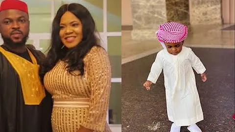 Single Bawo! Toyin Abraham to her Husband As Femi Adebayo,Mercy Aigbe,Others React As Her Son Outfit