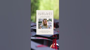 Graduation party invitations from Greetings Island