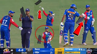 Watch Everyone Laughing When Rishabh Flying Kite in MI Vs DC match.