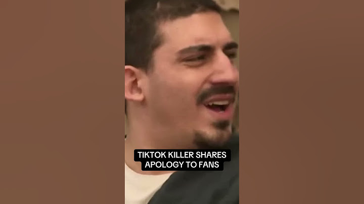 TikTok killer shares apology to fans