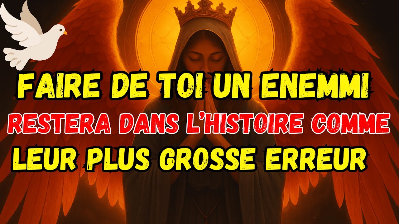 Elu(e) ,Faire de vous un ennemi restera dans l’histoire comme leur plus grosse erreur