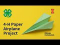 Paper airplane project