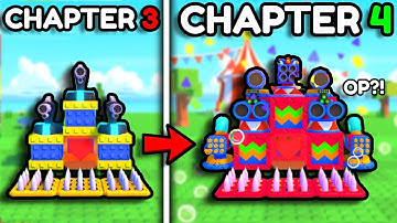 I Beat Roblox Build ur Base CHAPTER 4 UPDATE! (OP TURRETS)