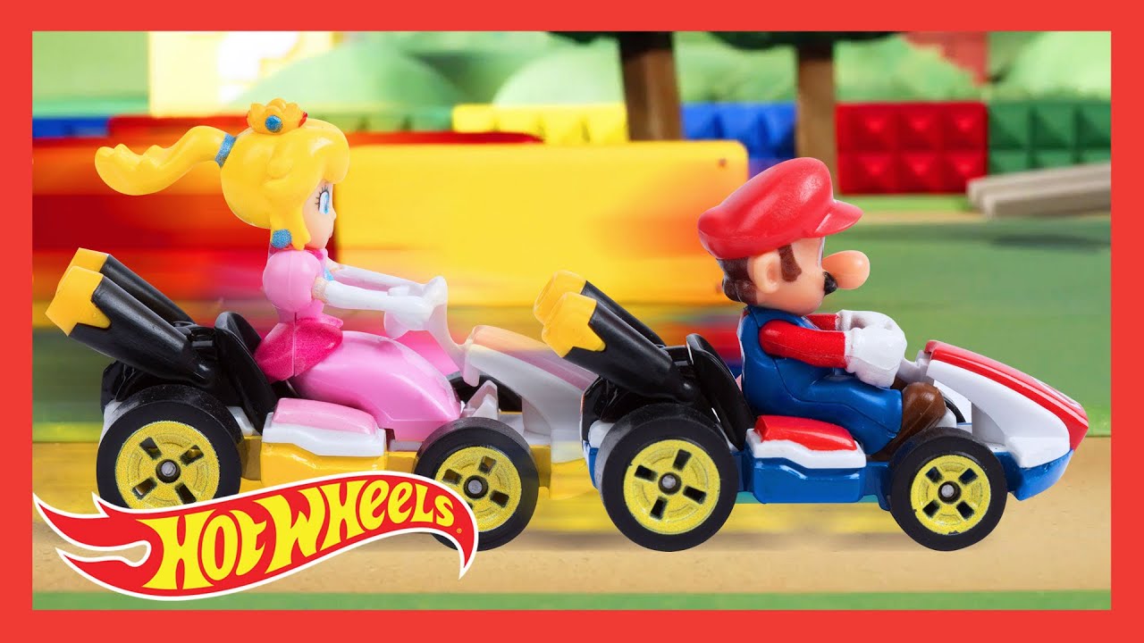 mario kart hot wheels toad