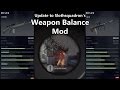 Weapon balance mod v11 update