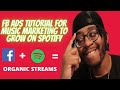 MUSIC MARKETING USING FACEBOOK ADS FOR SPOTIFY