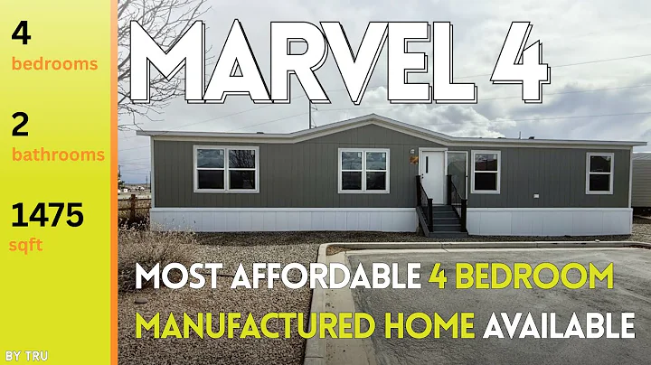 Affordable & Stylish! The Marvel 4 by TRU Homes – 4 Bed, 2 Bath Tour
