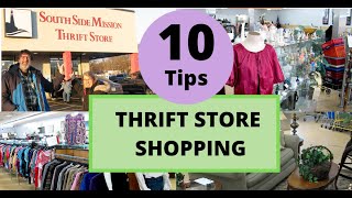 Ten Tips for Thrift Store Shopping