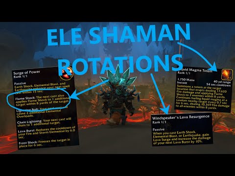 Elemental Shaman Rotations x Gameplay! | 24 Throne!