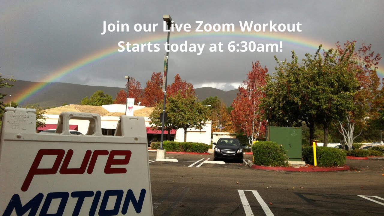 Live Zoom Session at Pure Motion Fitness 330 YouTube