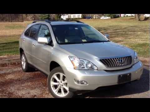 2008 Lexus RX350 Review, Walk Around, Start Up & Rev, Test Drive