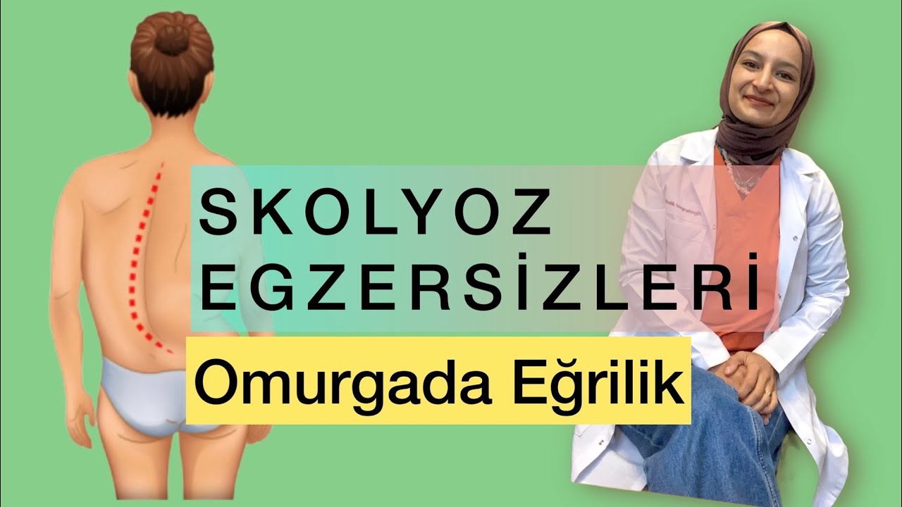 SKOLYOZ EGZERSİZLERİ / OMURGADA EĞRİLİK EGZERSİZLERİ #fizyoterapistmacide