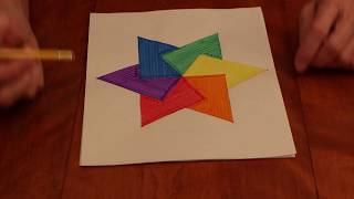 Geometric Designs, Ep. 21: Two Tessellations and Linnea's Star in a Hexagon