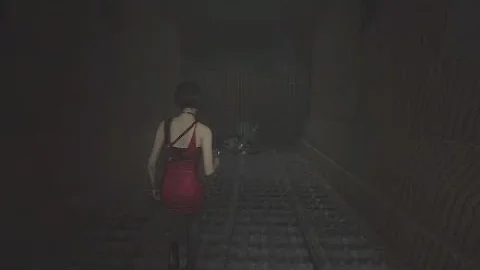 RESIDENT EVIL 2 (remake) - Ada, section - hardcore mode - no damage