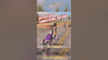 SPOTTER guy nowadays... camping 24/7 #codm #codmbattleroyale