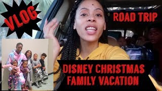 Mom of 5: Vlog: Disney Family Christmas Vacation: Road trip Chronicles