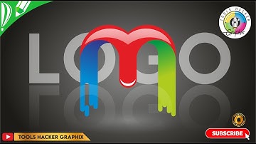M Logo in Corel | Tools Hacker Graphix