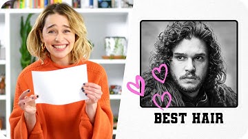 Emilia Clarke Gives the Game of Thrones Cast Superlatives // Omaze