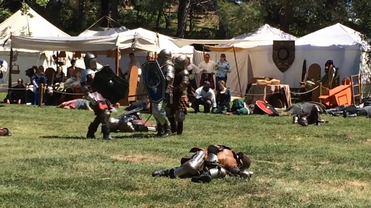 Battle from Escondido Ren. Faire April 2016 YouTube