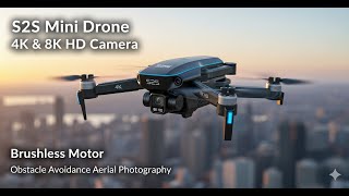 S2S Mini Drone 4K & 8K HD – Perfect Budget Drone for Beginners 🚀 Unbelievable Features!