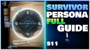 Survivor Persona Full Guide - Identity V Season 11