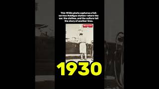 A Glimpse Into The 1930S Vintage Gas Station Service In Action