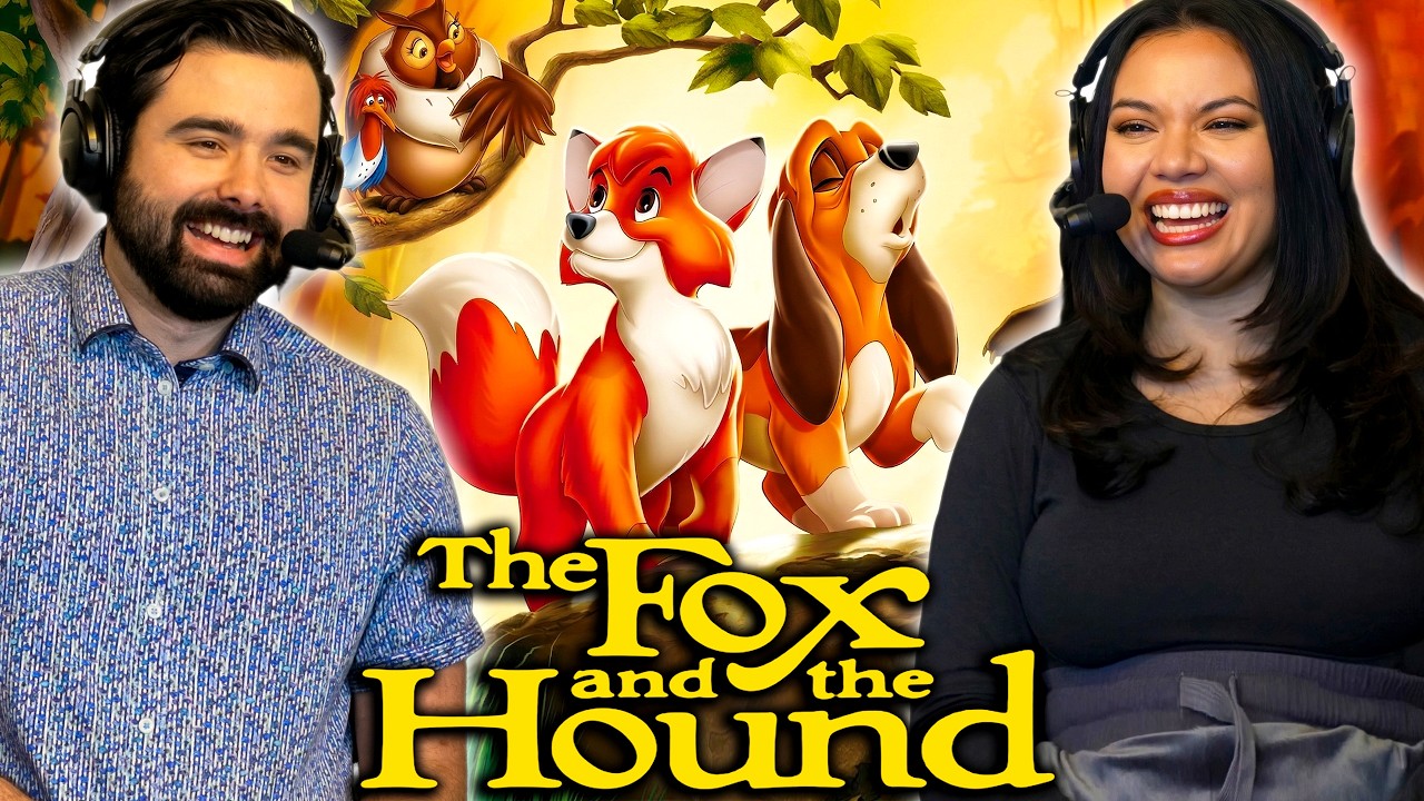 We Watched THE FOX AND THE HOUND For the FIRST TIME! (MOVIE REACTION) Best of Friends