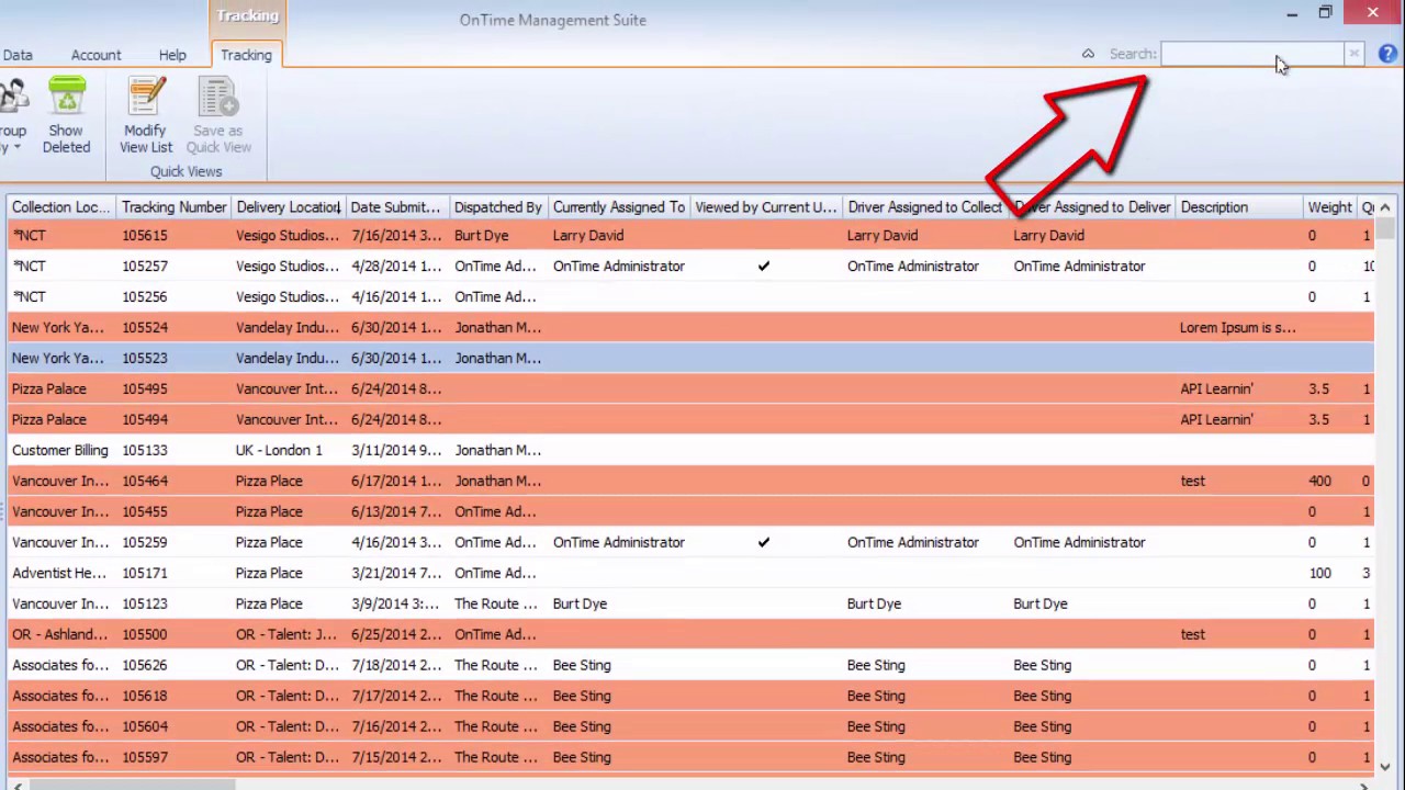 nonstop delivery tracking