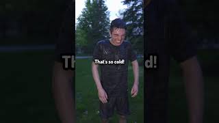 🧊 CraftedCroix Accepts the Ice Bucket Challenge! #shorts #icebucketchallenge
