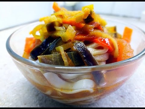 Веганский ЛАГМАН! Вкусно и просто)