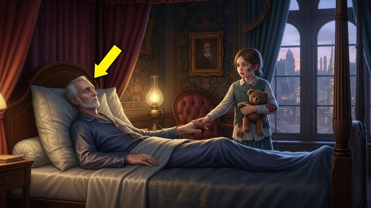 „CZY CHCESZ BYĆ MOJĄ CÓRKĄ?” POWIEDZIAŁ UMIERAJĄCY MILIONER DO DZIEWCZYNKI Z ULICY