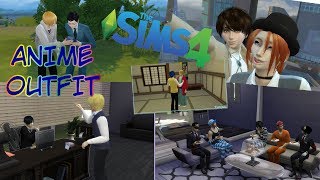 THE SIMS 4  ANIME OUTFIT   Download!
