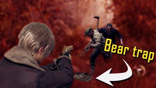 Resident Evil 4 Remake BIG BRAIN Experiments!
