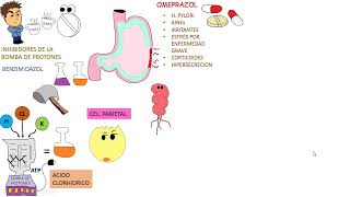 Farmacologia: OMEPRAZOL  Inhibidores de la Bomba de Protones