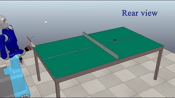 An optimal trajectory planner for a robotic batting task: The table tennis example