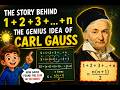 Sum of 1st 'n' Natural numbers | Why This Maths Trick Made Carl Friedrich Gauss Famous 🔥