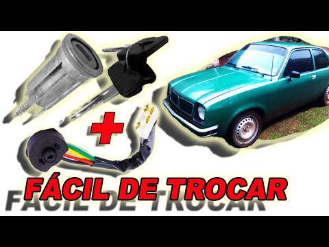 COMO TROCAR O COMUTADOR E O MIOLO DA CHAVE DE IGNIÇÃO DO CHEVETTE