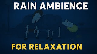 BEAVIS &amp; BUTT-HEAD AMBIENCE 🌧️ 12 HOUR RAIN LOOP FOR RELAXATION