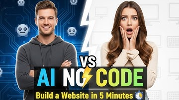🔥 AI vs No Code Website Builders 2025 🚀 | Build a Business Website in 5 Minutes!