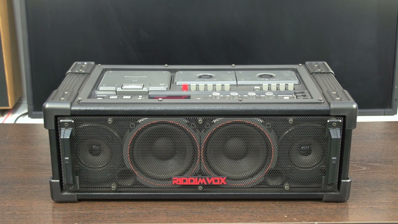 パナソニック パーソナルPAシステム RX-PA7 CDダブルデッキ 動作品 パナソニック パーソナルPAシステム RX-PA7 CDダブルデッキ 動作