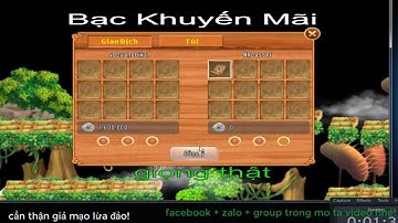 Làng Lá Phiêu Lưu Ký | Bạc Khuyến mãi cần nhập bạc ll4 -Kích phúc lợi và nghe giọng thiệt | HTC game