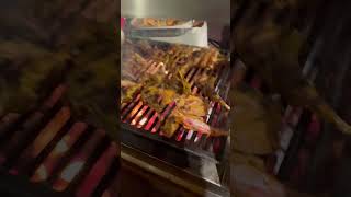 BBQ live station lamb chop, tiger prawns, lamb kofta ❤️#lambchops #food #shortvideo
