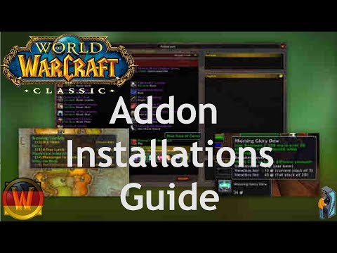 WoW Classic Addons Installieren ohne Twitch [ Guide Tutorial Deutsch HD World of Warcraft ]