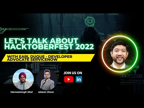 Let's talk about Hacktoberfest Ft. Earl Duque