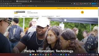 UW-Milwaukee's School of Information Studies Archives MLIS Info Session: Spring 2024
