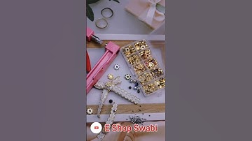 How to Use a Pearl Setting Tool #pearls #fashiondiy #manualtool  #diyjewelry * #crafts #pearlsetting