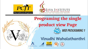 Web Project Task 23  | 1st Year | Java Institute | Vinudhi Wahalathanthri