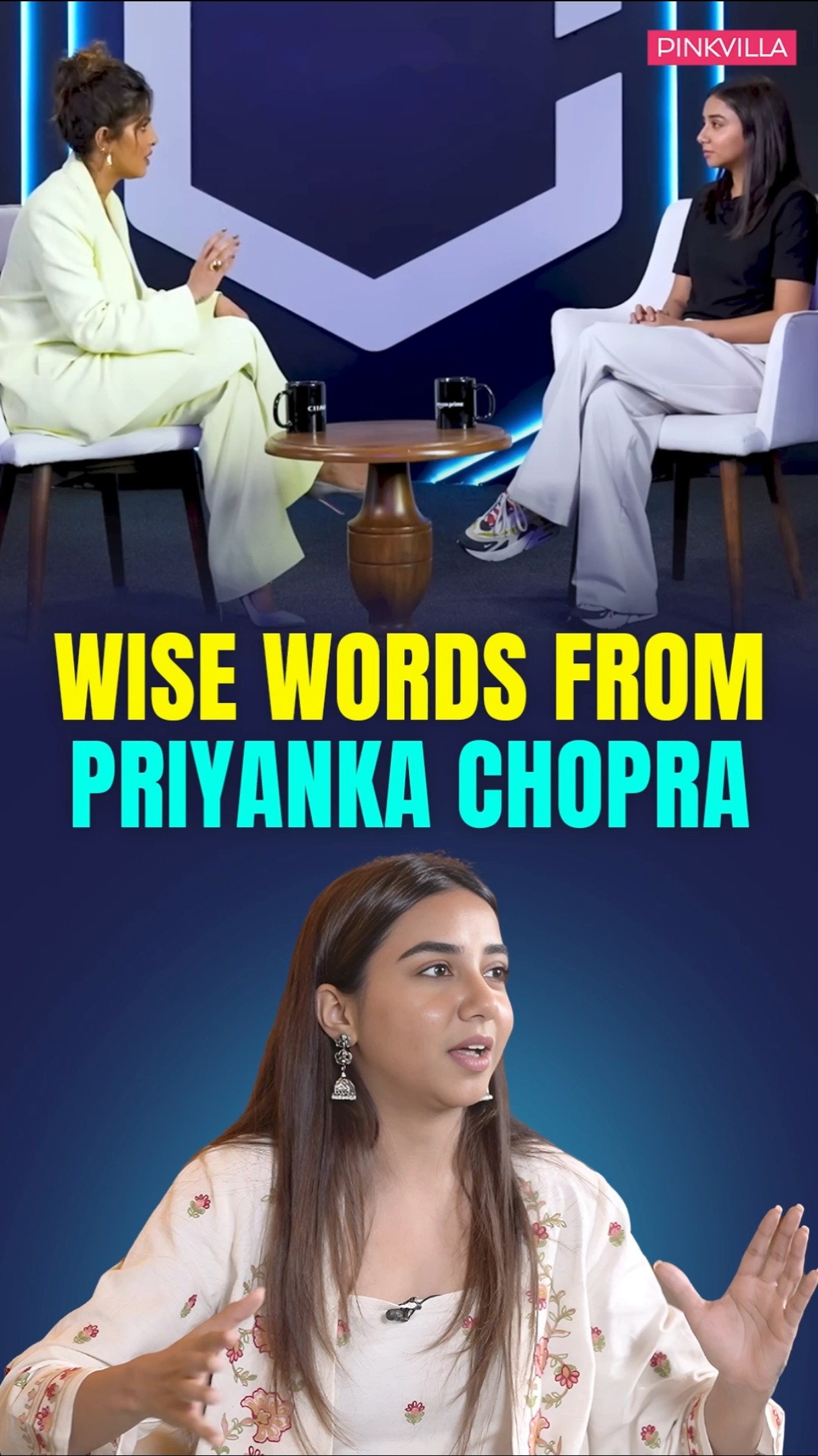 Priyanka Chopra Said THIS To @MostlySane \u0026 We All Relate | #shorts #bollywood | Prajakta Koli