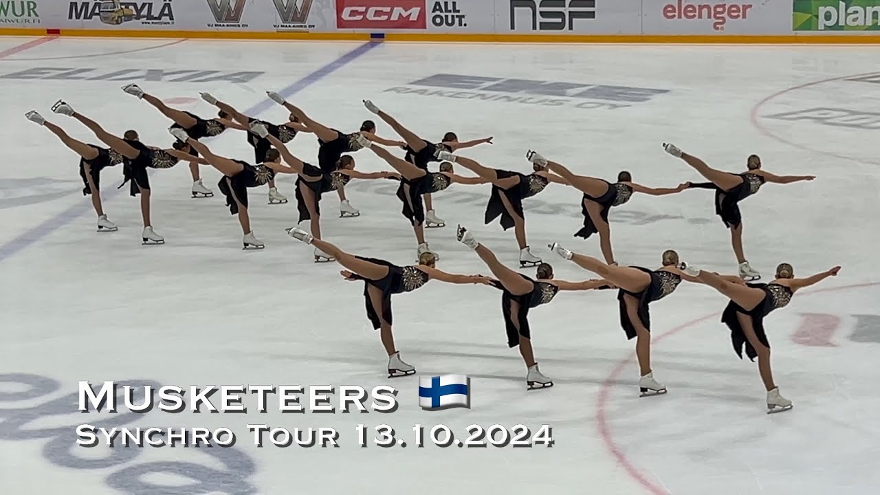 Musketeers Short Program 2024-25 Synchro Tour 13.10.2024 - Synchronized Skating