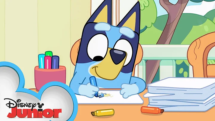 Bluey Season 3 "Dragon" Episode Clip 🐲 | @disneyjr